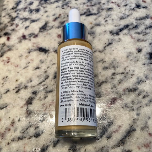 St. Moriz Prime & Glow Face Tan Serum Light With Hyaluronic Acid NWT Brand New - Picture 3 of 3